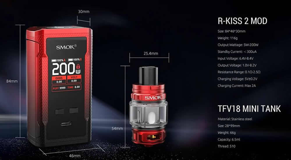 Smok R Kiss 2 Kit  Sigara